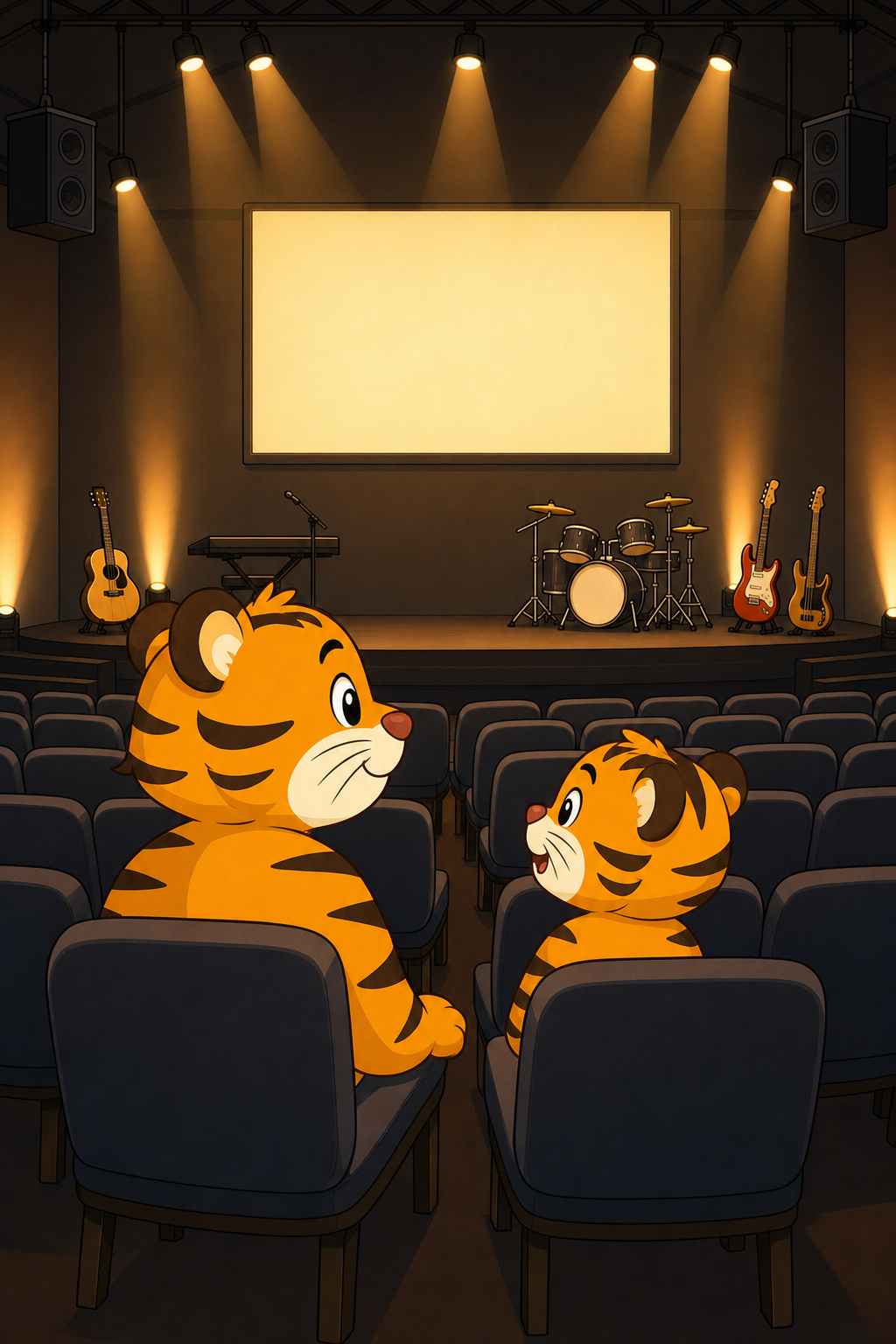 zephyr tiger goes to church