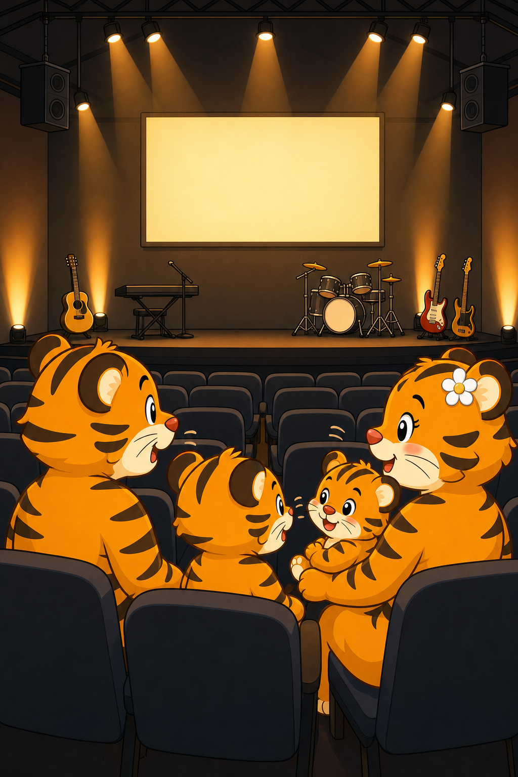 zephyr tiger goes to church