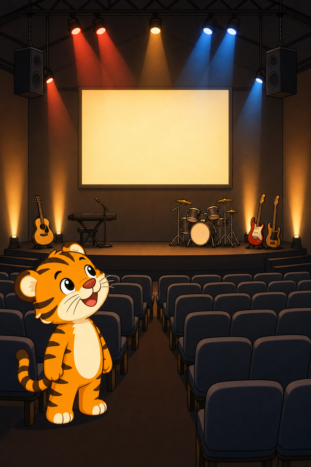 zephyr tiger goes to church