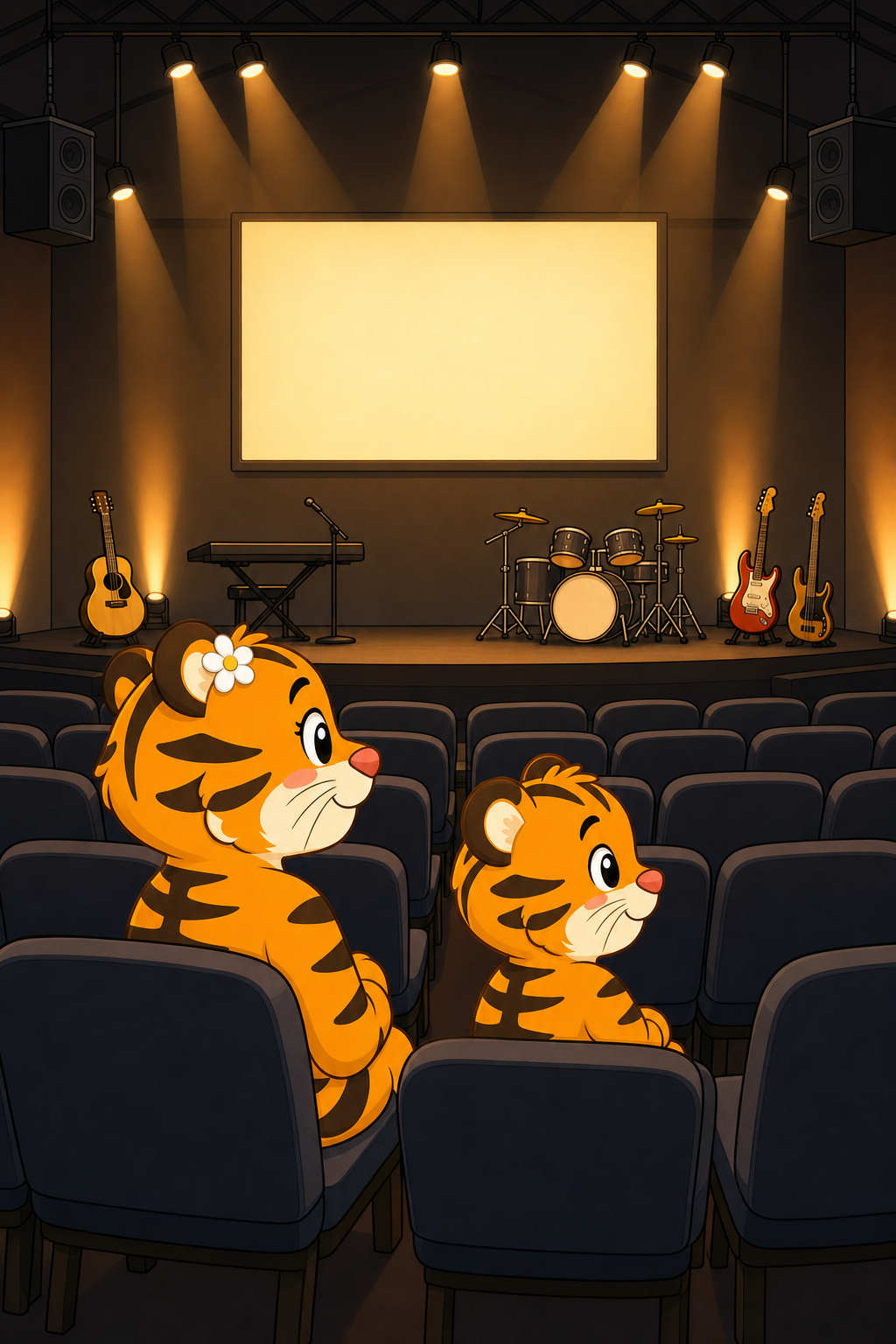 zephyr tiger goes to church