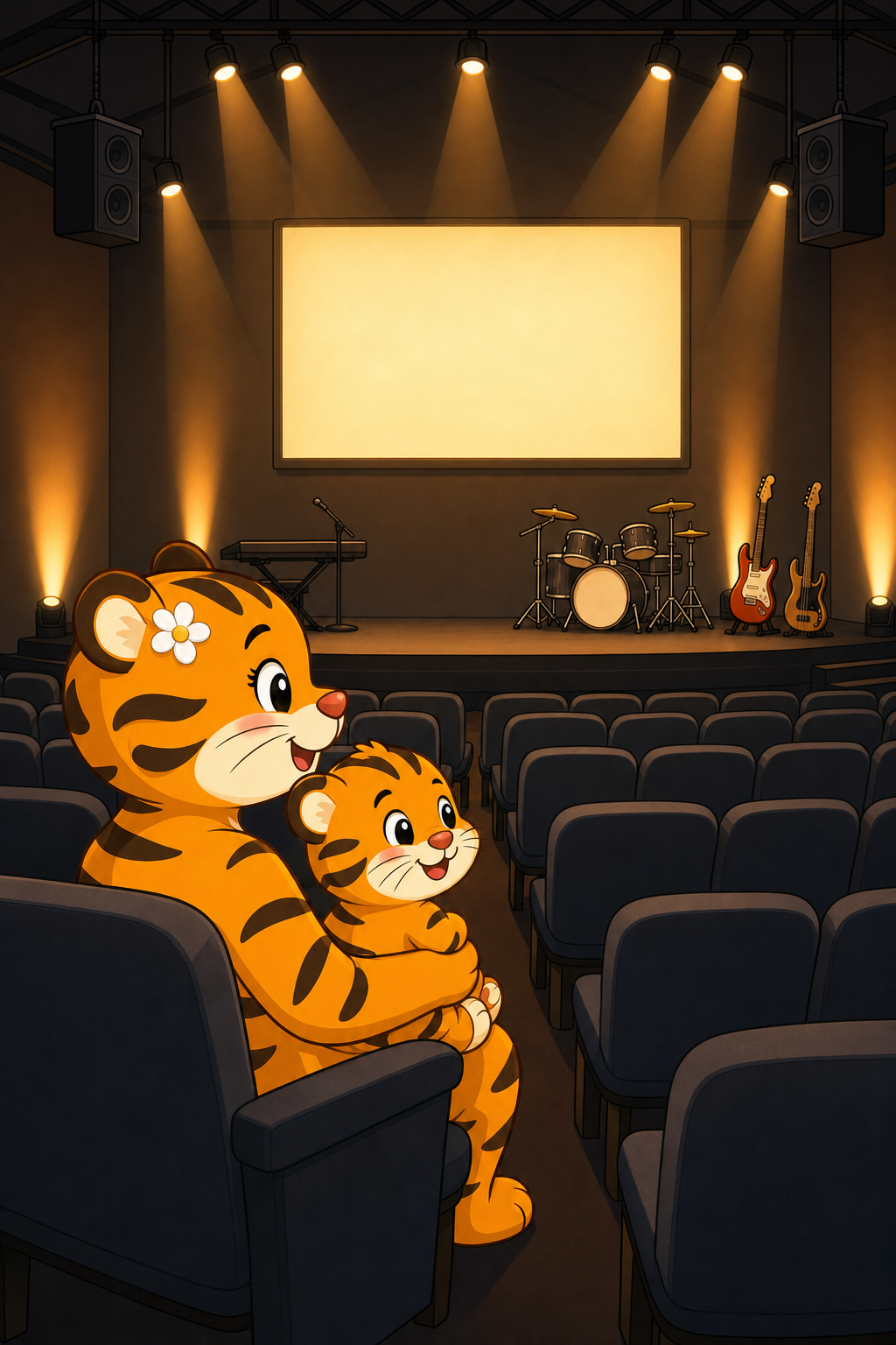 zephyr tiger goes to church