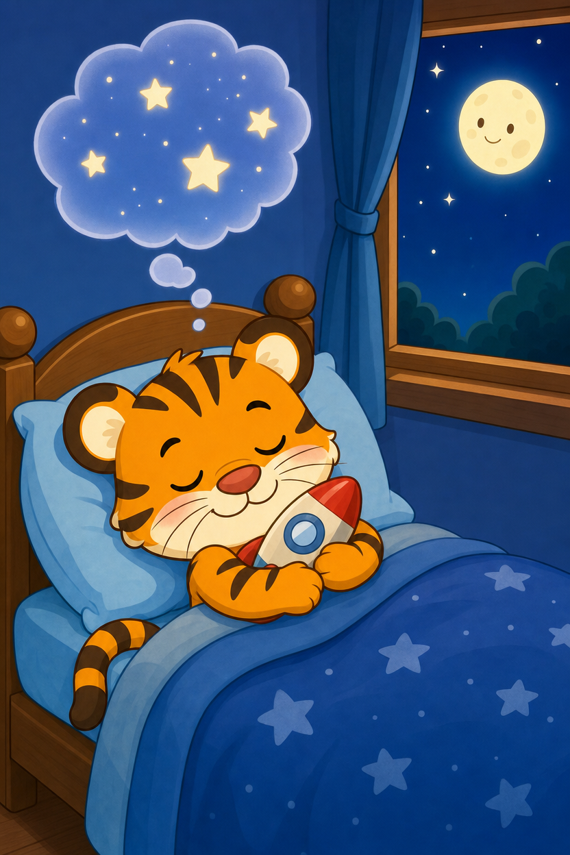 zephyr tiger goes to space