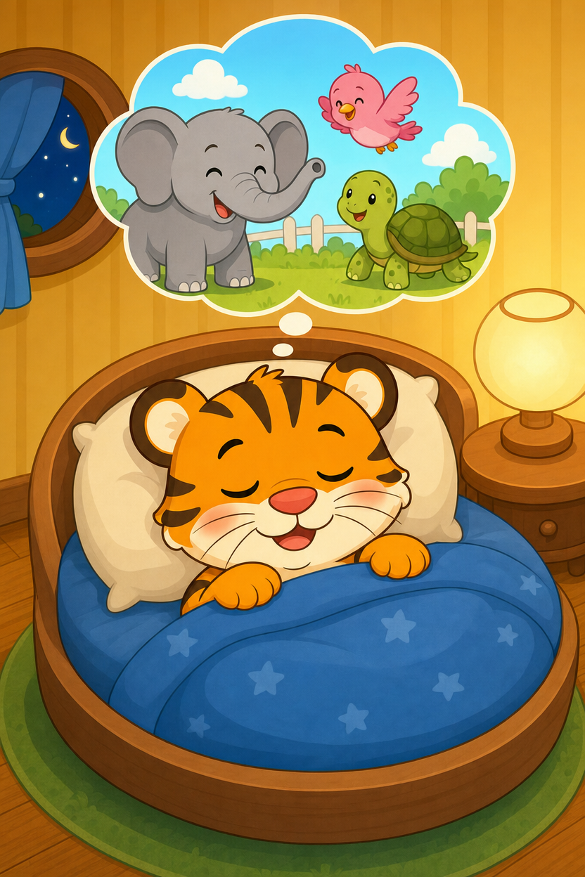zephyr tiger goes to the zoo