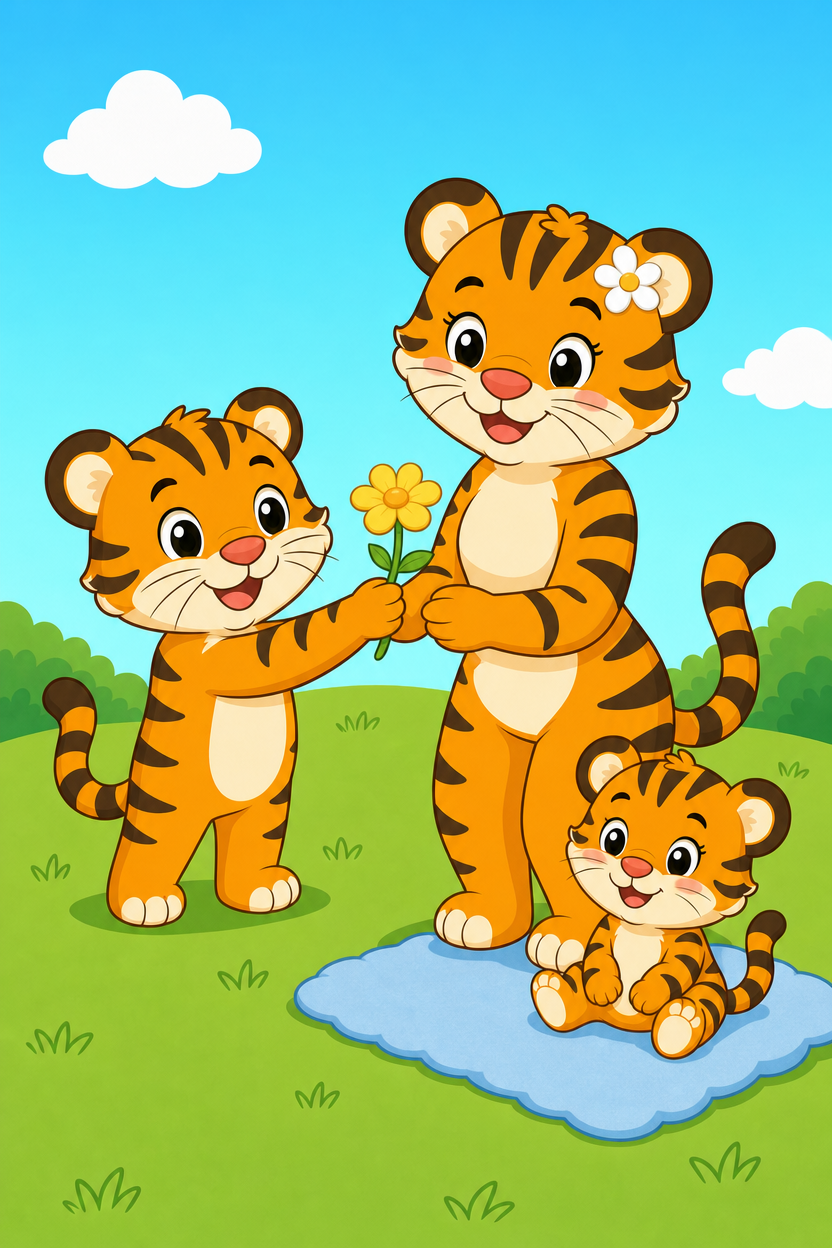 zephyr tiger plants a garden