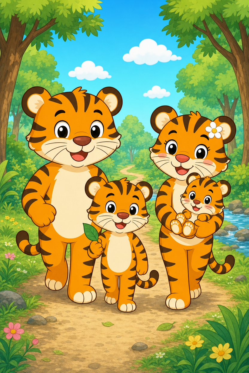 zephyr tiger takes a nature walk