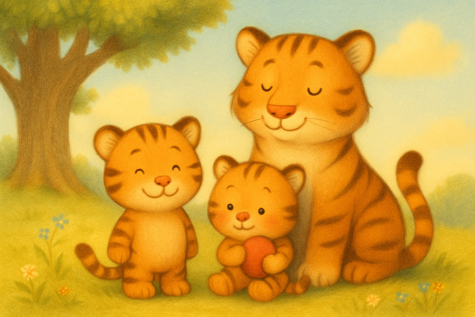 zephyr tiger and the little red toy
