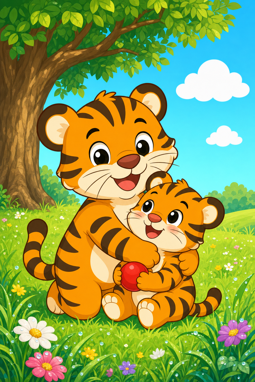 zephyr tiger and the little red toy