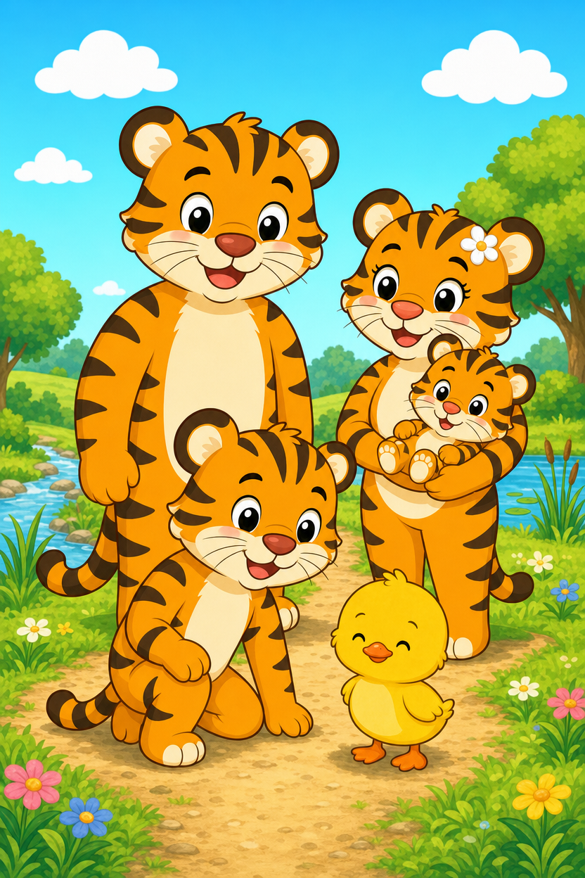 zephyr tiger and the lost duck