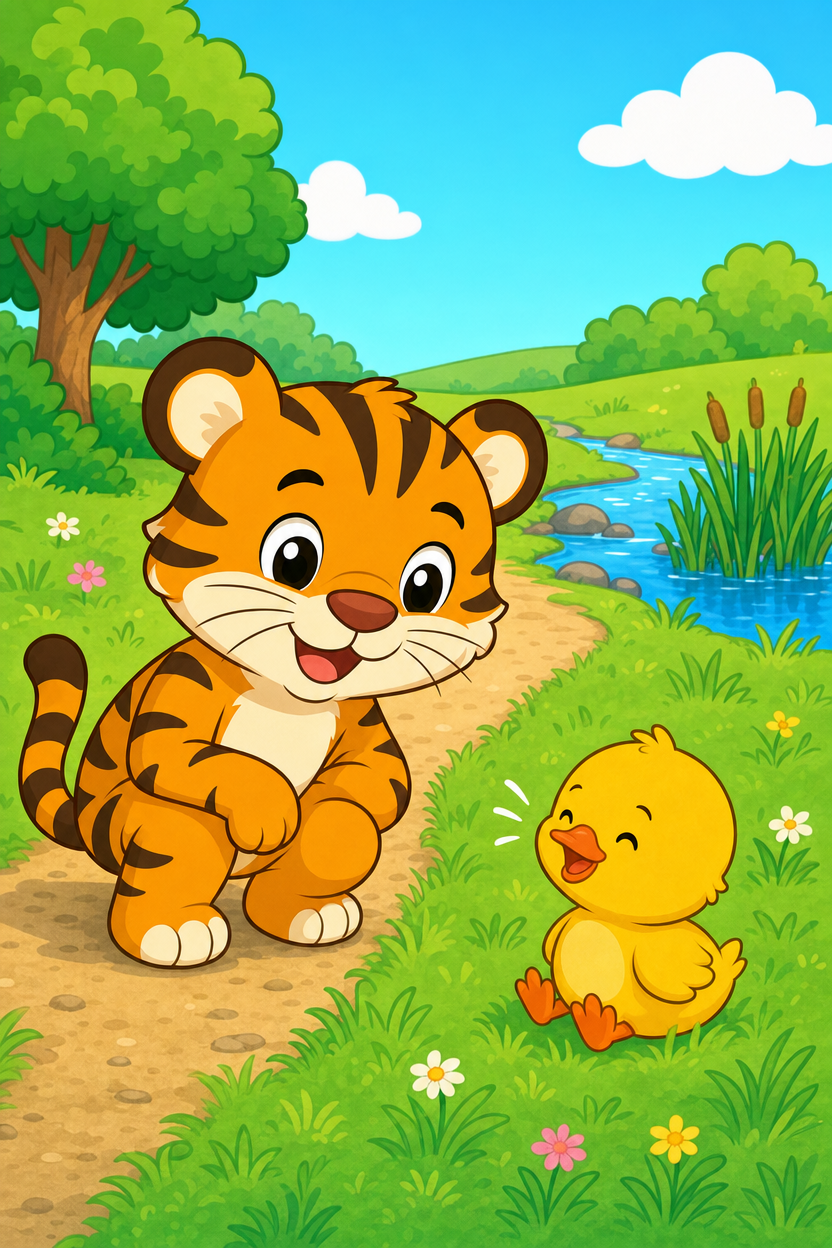 zephyr tiger and the lost duck