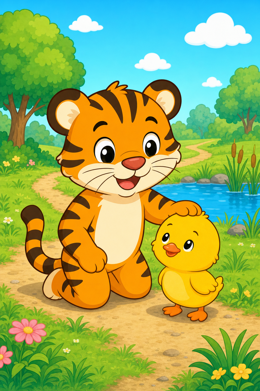 zephyr tiger and the lost duck