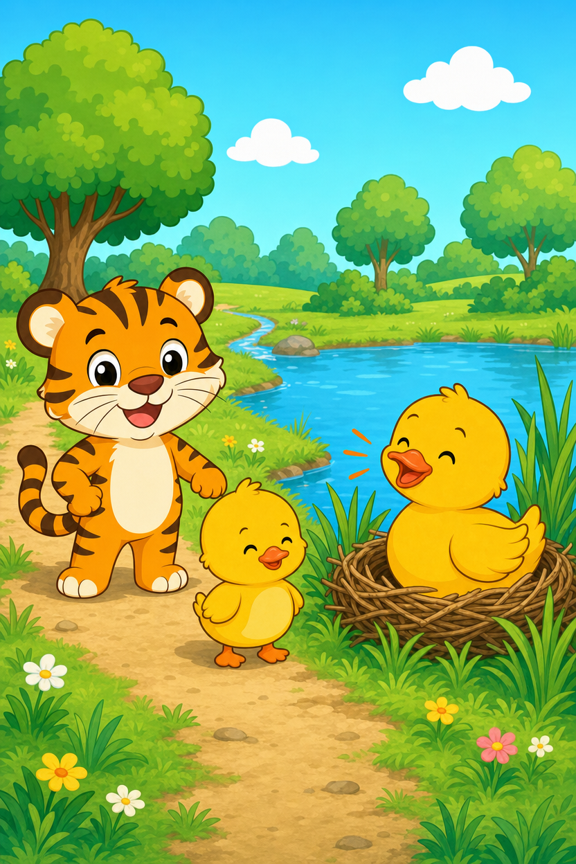 zephyr tiger and the lost duck