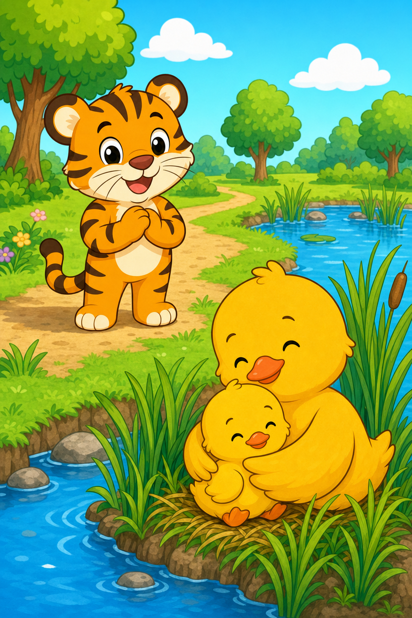 zephyr tiger and the lost duck