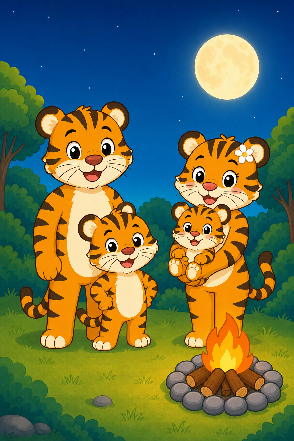 zephyr tiger and the moon