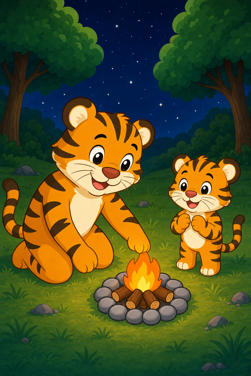 zephyr tiger and the moon