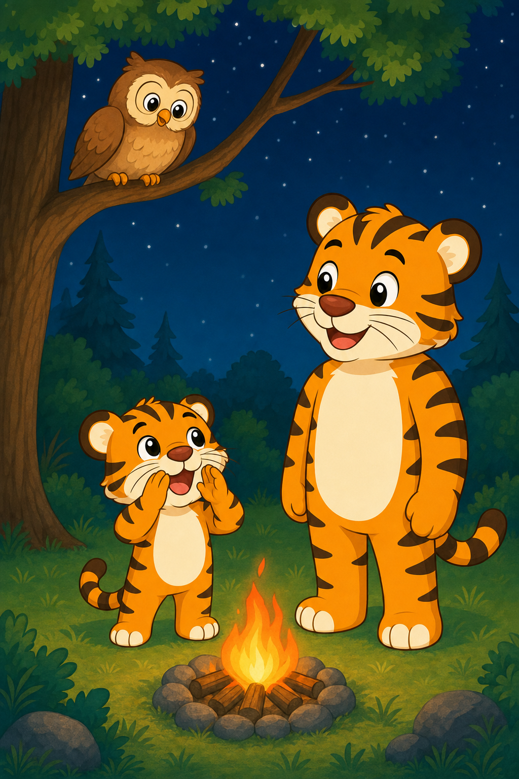 zephyr tiger and the moon