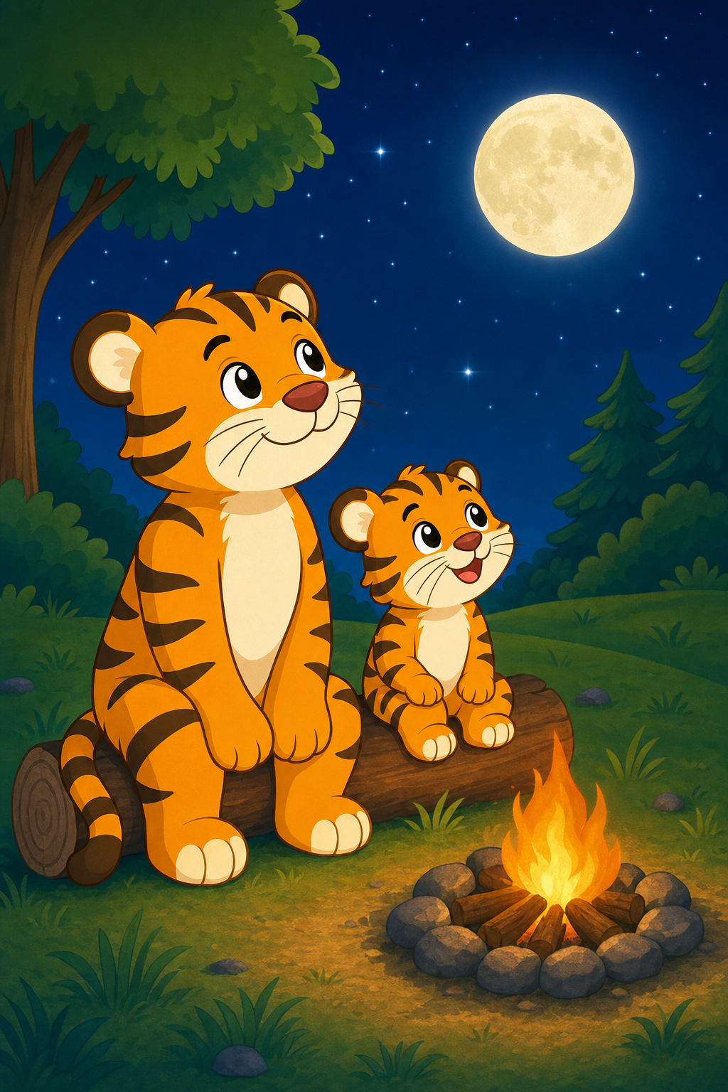 zephyr tiger and the moon
