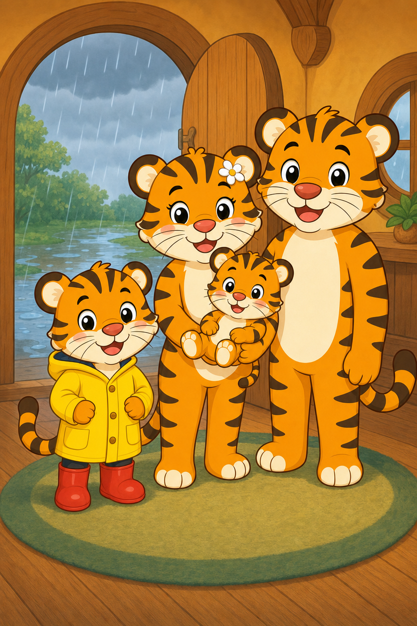 zephyr tiger and the rainy day