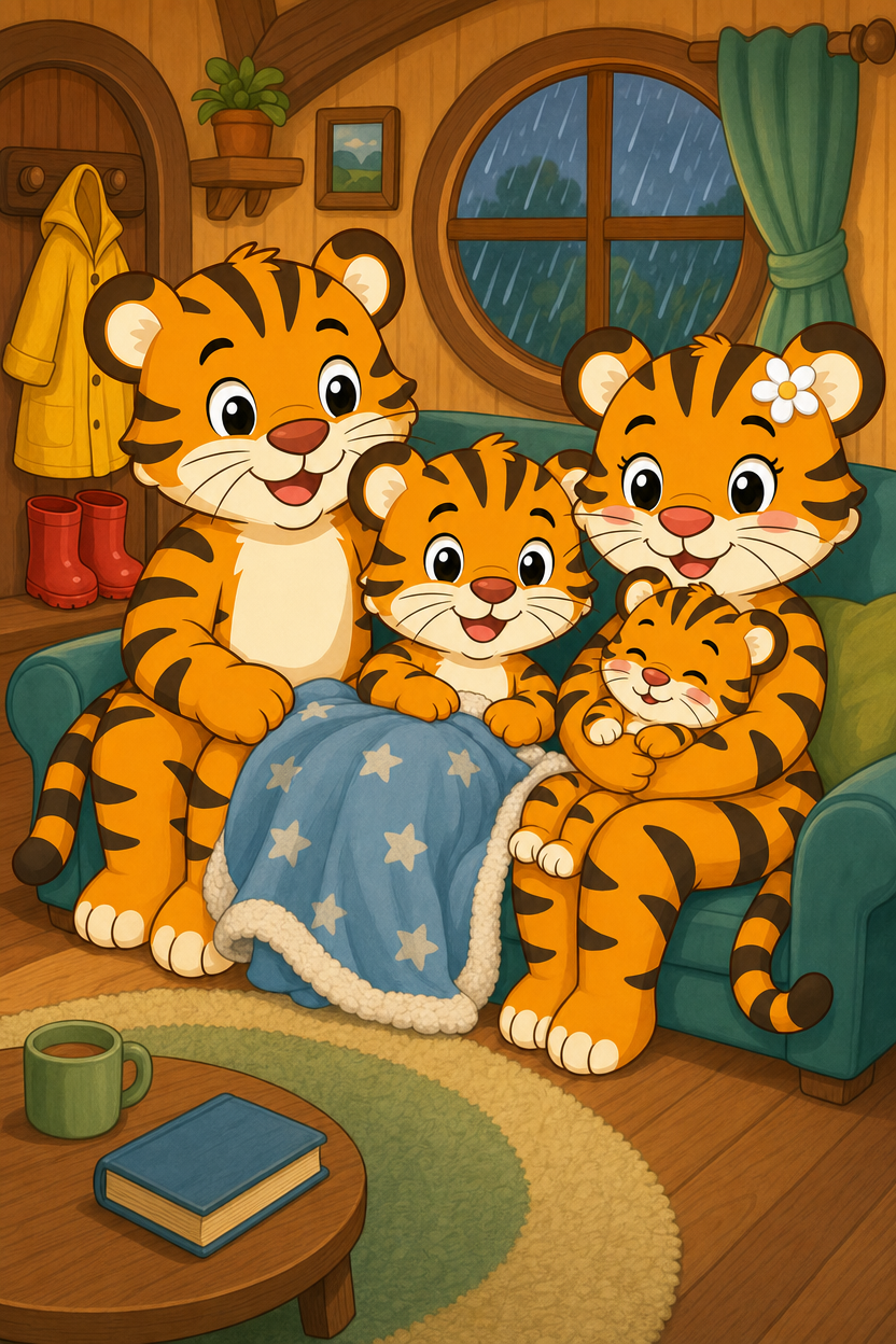 zephyr tiger and the rainy day
