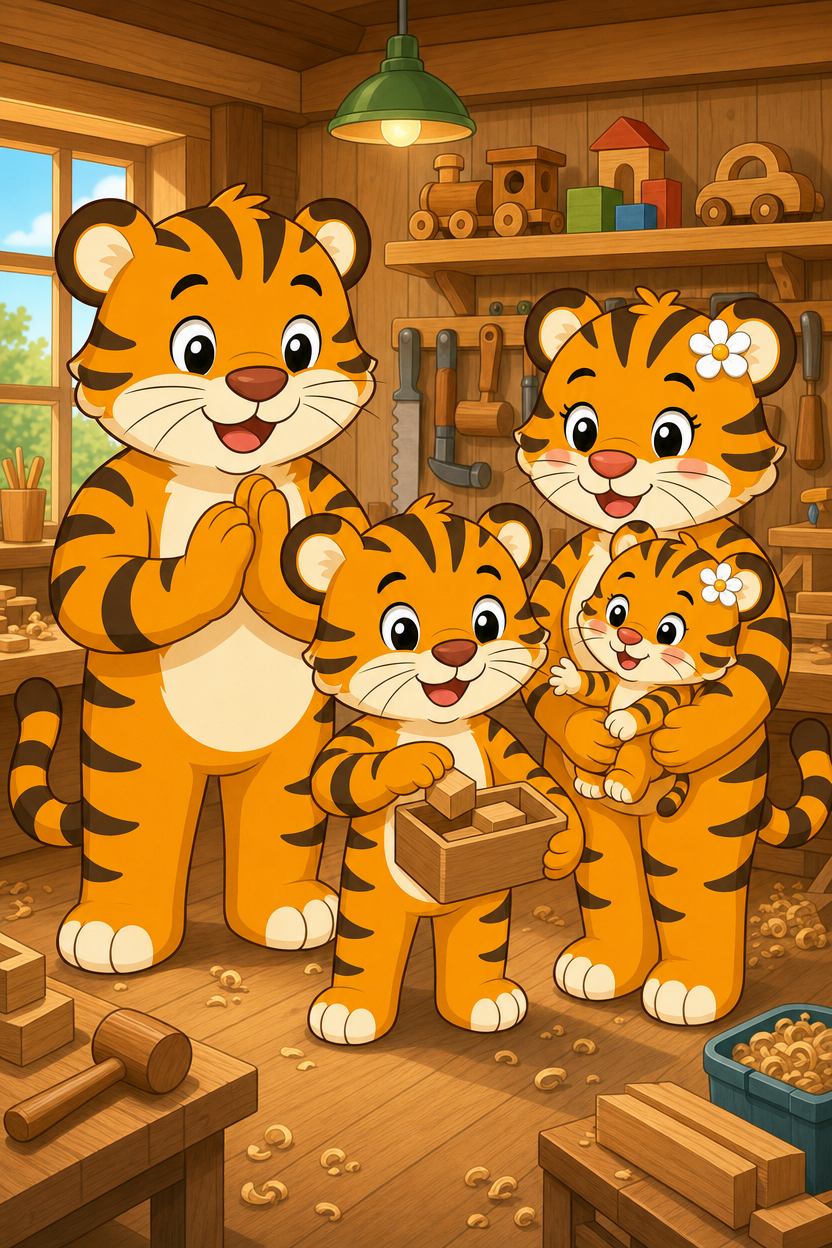 zephyr tiger and the wood shop